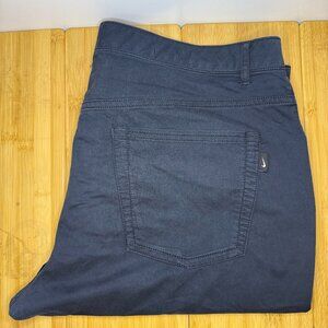 Nike Tour Repel 5 Pocket Slim Pants Flat Front Golf Apparel, Black - 36x30